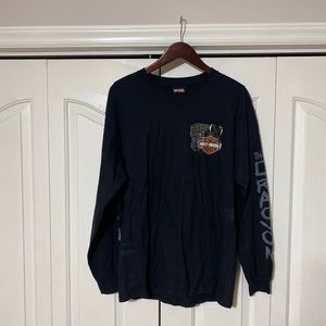 2007 Harley-Davidson Black Long Sleeve T-Shirt
